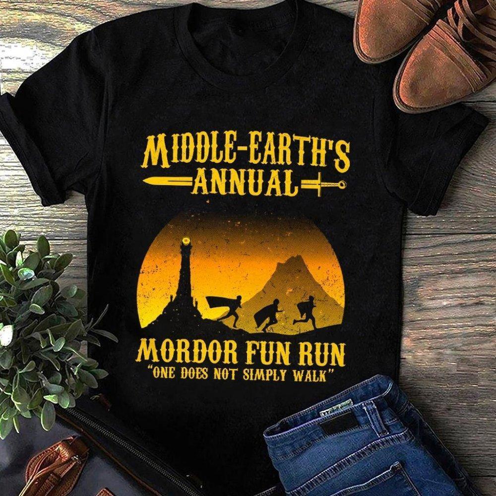 Middle Earths Annual Mordor Shirt - Picture 1 of 4